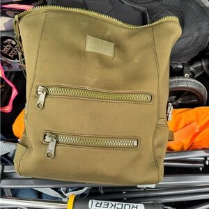 Dagne Dover Green Backpack Durable Canvas Design